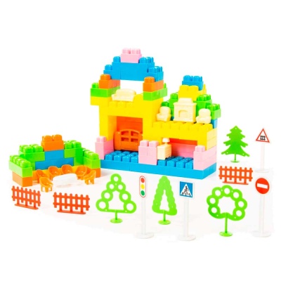 Конструктор Малютка 107 элементов Полесье 49384 1