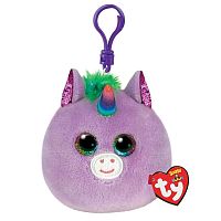 Мягкая игрушка-брелок Beanie Babies Squish-A-Boos mini Единорог Rosette 10 см Ty Inc 39569