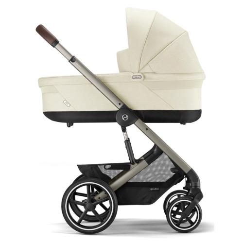 Коляска детская 3 в 1 Cybex Balios S Lux TPE Seashell Beige фото 2