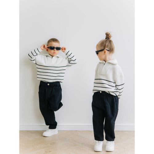 Джинсы Boyfriend Mimilav чёрный фото 6