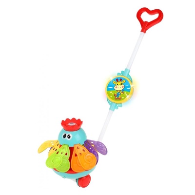 Каталка со светом и музыкой Осьминог Жирафики 939876