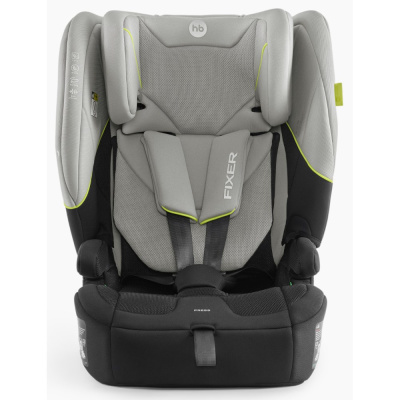 Автокресло Happy Baby Fixer steel grey 02