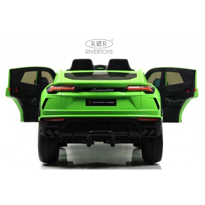 Детский электромобиль Lamborghini Urus RiverToys E777EE зелёный