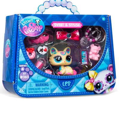 Игровой набор Littlest Pet Shop Стиль Кошка Рэгдолл Hasbro 00714_LPS 3