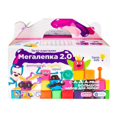 Набор для творчества Мегалепка 2.0 Genio Kids TA2010 5