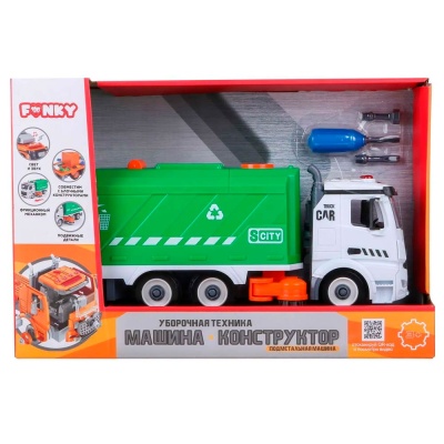 Конструктор Уборочная машина инерционная Funky Toys FT61118 2