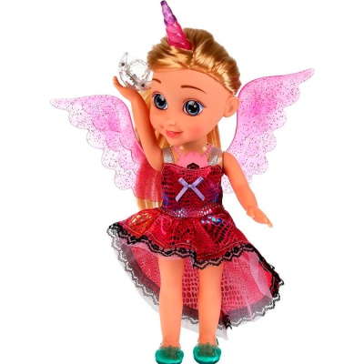 Интерактивная кукла Элла 35см 100 фраз Карапуз XMY35_UNICORN-21-RU