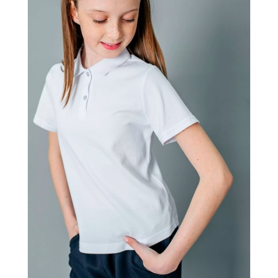 Блузка школьная для девочки Deloras Z64377S белая 3