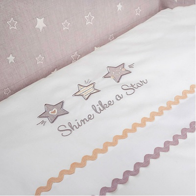 Комплект постельный Звёзды пододеяльник наволочка Perina ТС2.140-01.1 2