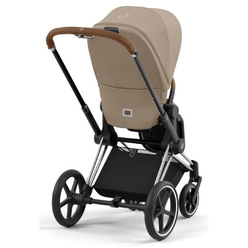 Коляска 2 в 1 Cybex Priam IV Chrome Brown Cozy Beige фото 8