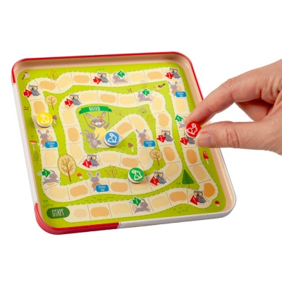 Настольная магнитная игра Приключения зайчонка День рождения слоненка Десятое Королевство 04912