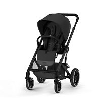 Детская коляска 3-в-1 Cybex Balios S Lux BLK Moon Black