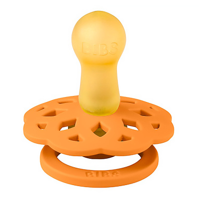 Пустышка латексная Boheme Pumpkin от 6 месяцев Bibs 220314 2