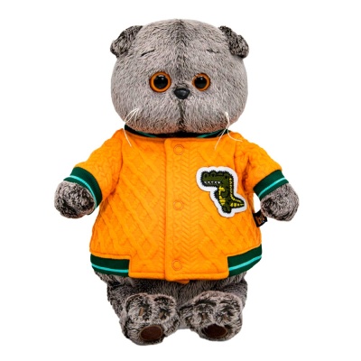 Мягкая игрушка Басик в бомбере с крокодилом 22 см Budi Basa Ks22-263 1