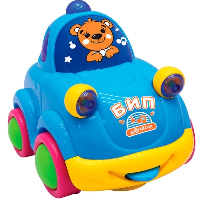 Музыкальная машинка Голубая Азбукварик 2991А