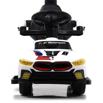 Детский толокар RiverToys F003FF-P белый 02