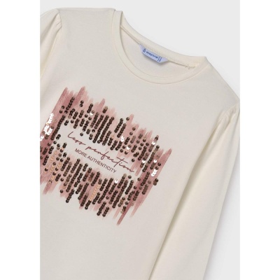 Лонгслив Mayoral 7003/66 молочный 02