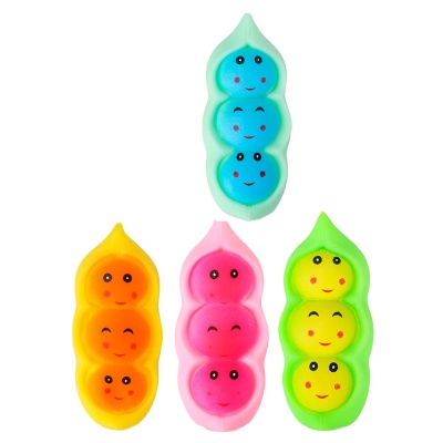 Игрушка антистресс мялка Горох Рыжий кот И-0816 1