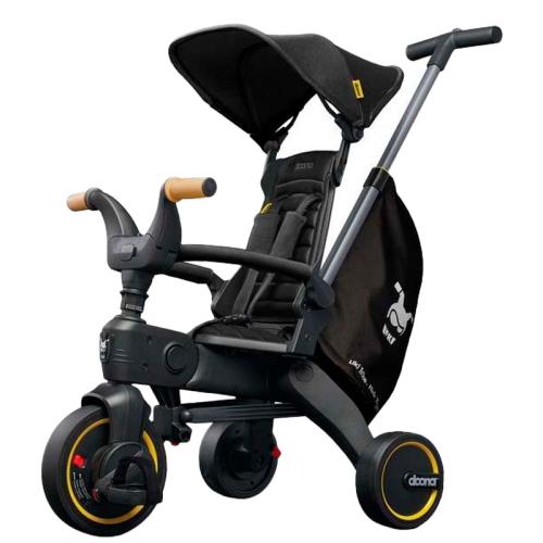 Велосипед Liki Trike трехколесный складной Doona S5 Nitro Black