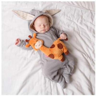 Игрушка 3в1 с вишневыми косточками Жираф Мякиши 650 3