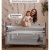 Манеж-кровать Amarobaby Transform Classic прямоугольный серый