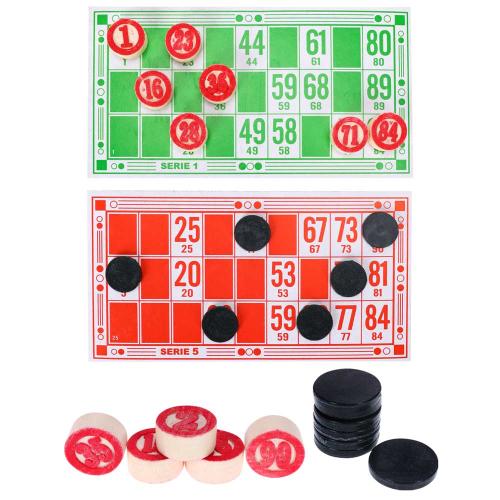 Настольная игра Русское Лото в деревянном футляре Miland ИН-6459 фото 2