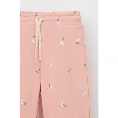 Брюки для девочки Crockid КР 400796 дымчатая роза милые цветочки к543 3