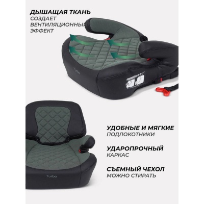 Автокресло Rant Turbo Pro IsoFix AY313 Green