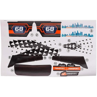 Набор игровой Автовоз трек парковка 2 машинки Junfa WT-07956 2