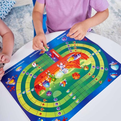 Игра настольная ходилка Веселые ходилки 4 в 1 для мальчиков Десятое Королевство 04947