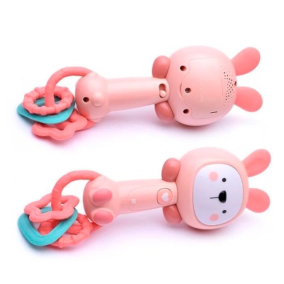 Погремушка Заюшка на батарейках Наша игрушка Y0014-1 2