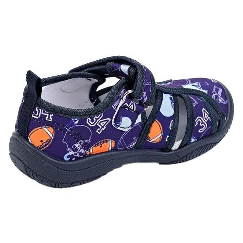 Туфли летние для мальчика Kenka FIM 302-24 navy фото 2