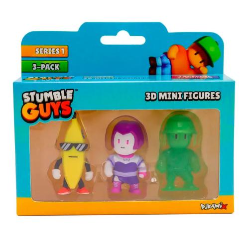 Фигурка 3D Stumble 5 см 3 штуки Stumble Guys SG0427-3 фото 3