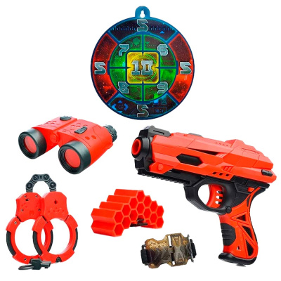 Бластер с мягкими снарядами 14 шт Abtoys DQ-3292/FJ013 1