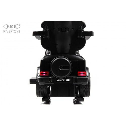 Детский толокар Mercedes-Benz G63 RiverToys Z001ZZ-B чёрный бриллиант фото 4