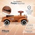 Электромобиль Pituso Ретро 2700003-4P-Beige бежевый