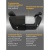 Автокресло-бустер Aibao Indigo Cross YB803A чёрный