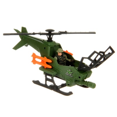 Игровой набор Военный Вертолёт Veld Co 133931 2