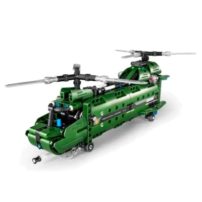 Конструктор 2 в 1 Военный вертолет IM.Master 6809_MK 3