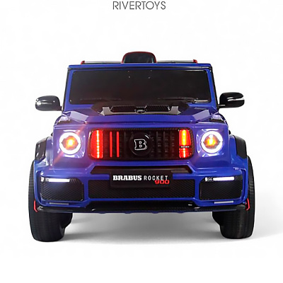 Детский электромобиль RiverToys Z777ZZ синий