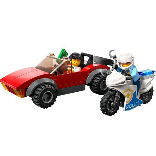 Конструктор Lego City 60392 Полицейская погоня на байке