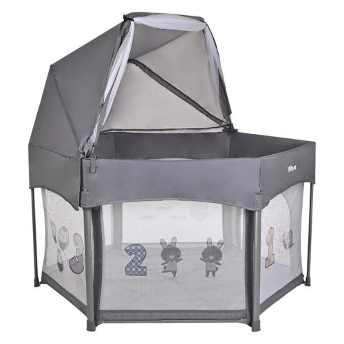 Манеж детский Rondo Pituso MP104-Grey