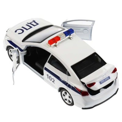 Игрушка Автозаправочная станция с машиной Технопарк OILSTA-22PLPOL-BU 1