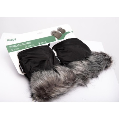 Муфты для рук Peppy зимние с меховой опушкой 05