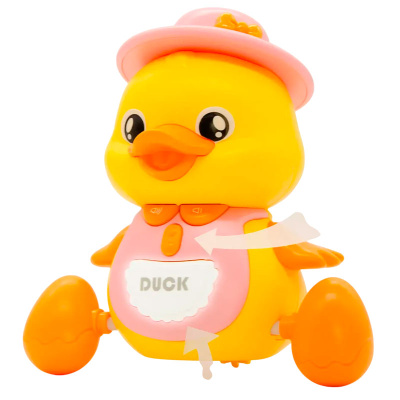 Музыкальная игрушка-каталка Уточка и утята на магнитах Om&Mom 40697 2