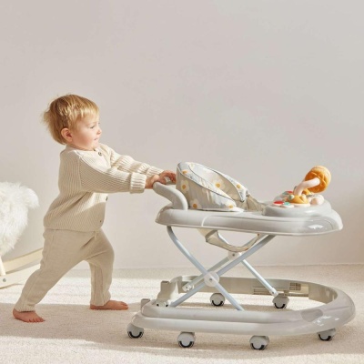 Ходунки Smiley V2 Happy Baby grey