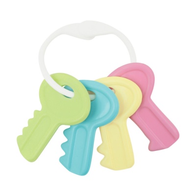 Прорезыватель-погремушка Ключи Lubby 4629