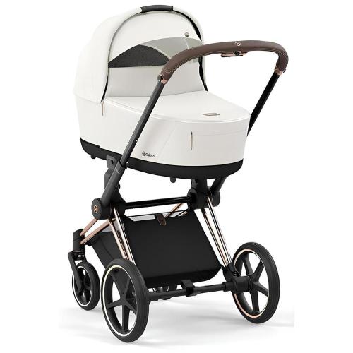 Коляска 2 в 1 Cybex Priam IV Rosegold Off White фото 24
