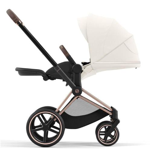 Коляска 2 в 1 Cybex Priam IV Rosegold Off White фото 14