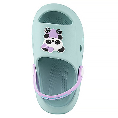 Сабо для девочки Kapika 82237-1 бирюзовые 3